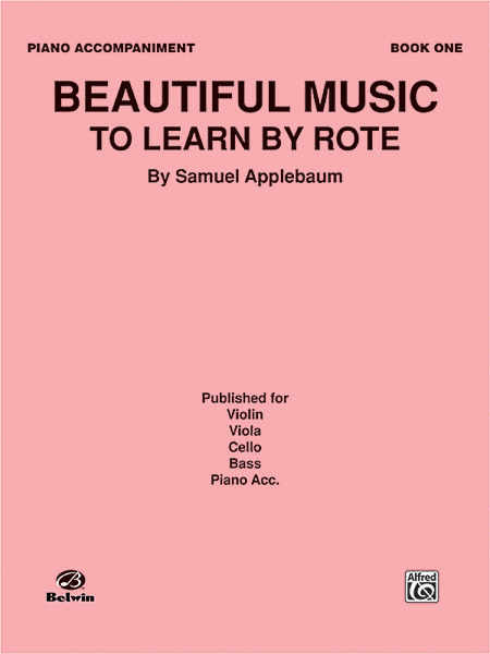 Beautiful Music to Learn by Rote, Book I