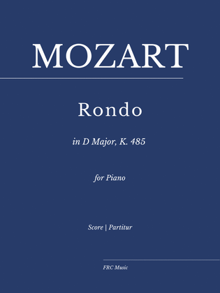 Mozart: Rondo in D Major, K. 485 for Piano Solo (as played by Víkingur Ólafsson)