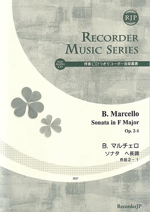 Book cover for Sonata in F Major, Op. 2-1