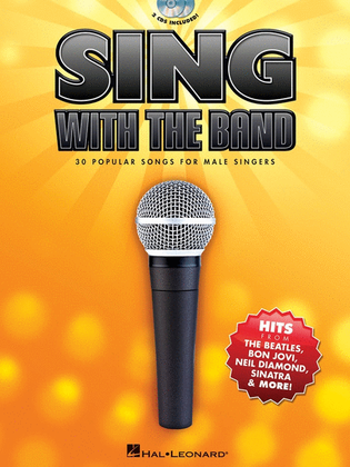 Book cover for Sing With The Band Male Edition Book/2CD