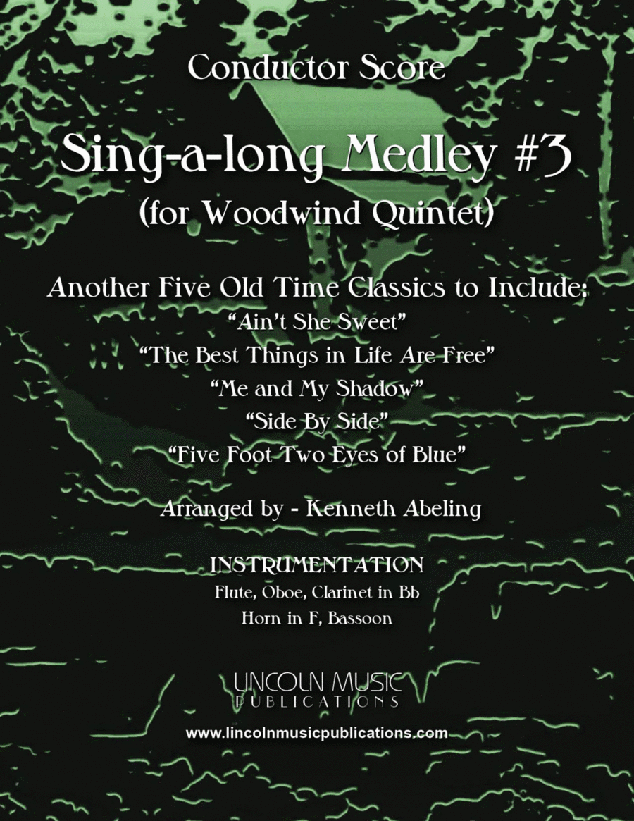 Sing-along Medley #3 (for Woodwind Quintet) image number null