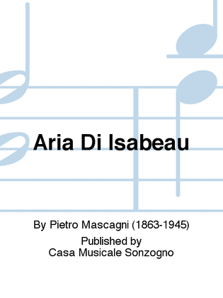 Book cover for Aria Di Isabeau