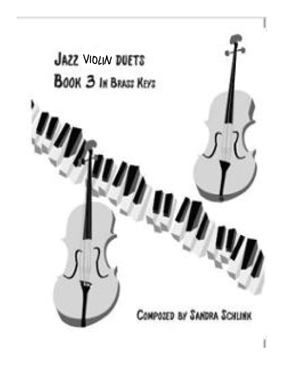 Jazz Viola book 3 in string keys