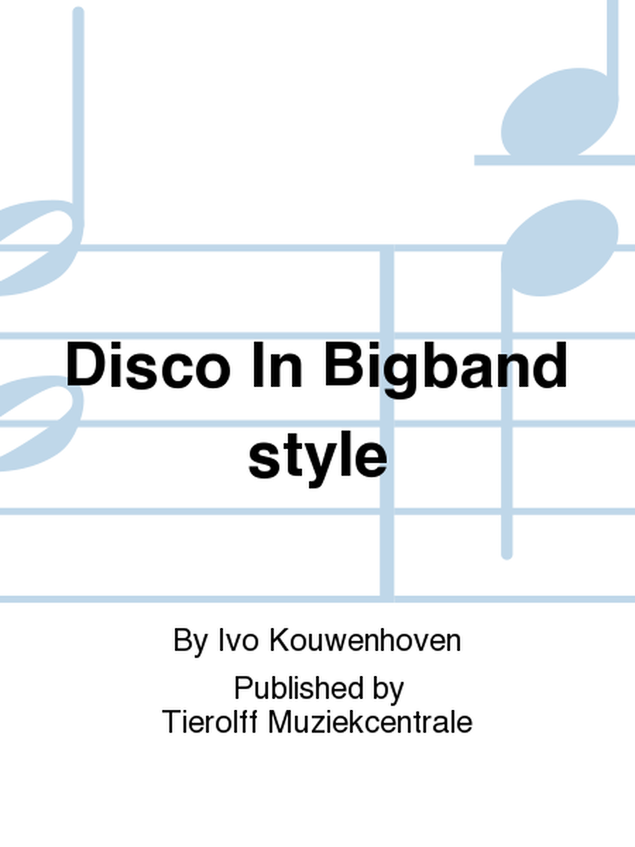 Disco In Bigband style image number null