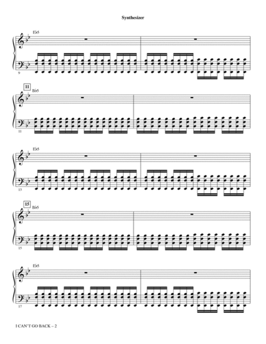I Can't Go Back (from Pretty Woman: The Musical) (arr. Mark Brymer) - Guitar