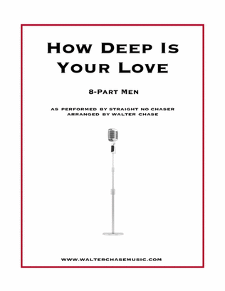 Book cover for How Deep Is Your Love