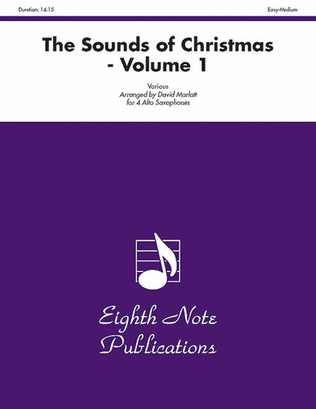 Book cover for The Sounds of Christmas, Volume 1