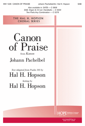 Book cover for Canon of Praise