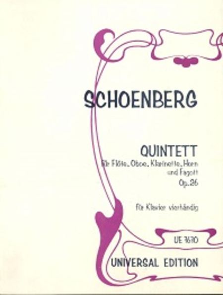 Wind Quintet, Op. 26