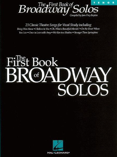 The First Book of Broadway Solos