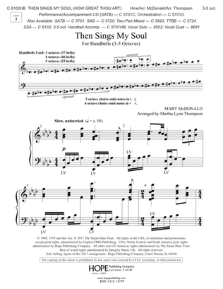 Book cover for Then Sings My Soul