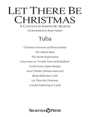 Book cover for Let There Be Christmas Orchestration - Tuba