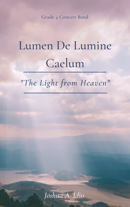 Book cover for Lumen De Lumine Caelum