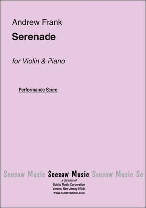 Book cover for Serenade