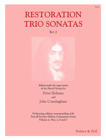 Restoration Trio Sonatas. Set 2. Score & Parts