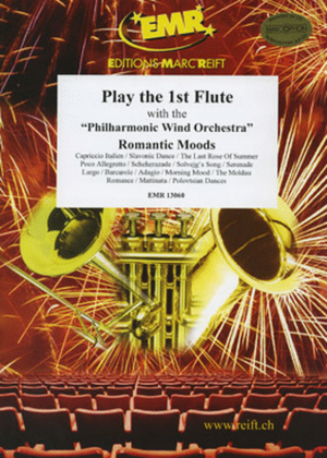 Book cover for Play The 1st Flute With The Philharmonic Wind Orchestra