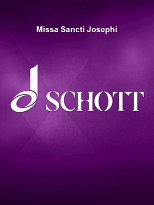 Book cover for Missa Sancti Josephi