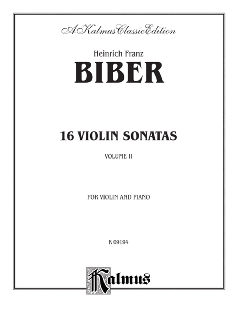 16 Sonatas Vln. & Piano