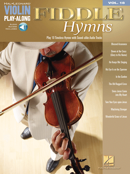 Fiddle Hymns (Violin Play-Along Volume 18)