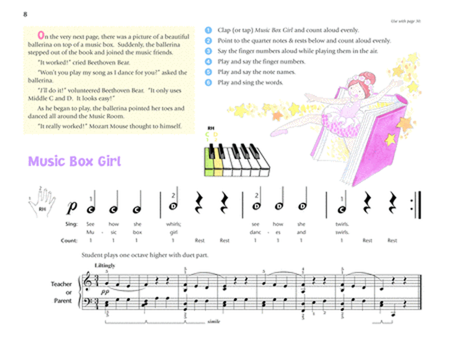 Music for Little Mozarts Recital Book, Book 1