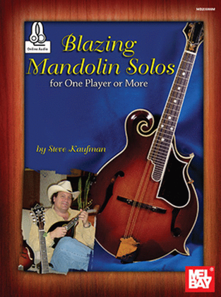 Book cover for Blazing Mandolin Solos