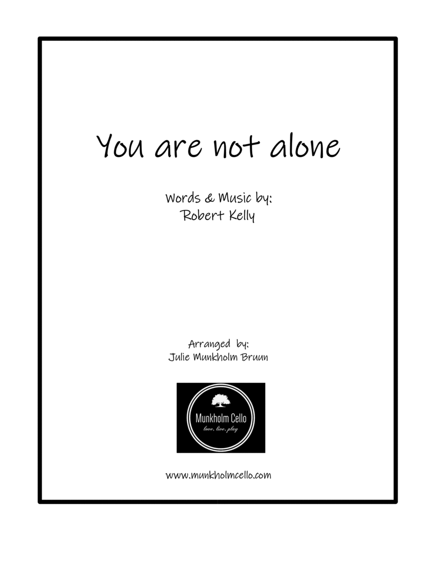 You Are Not Alone image number null
