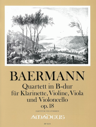 Book cover for Quartet op. 18