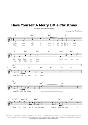 Have Yourself A Merry Little Christmas