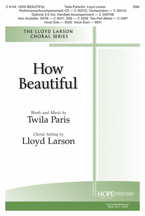 Book cover for How Beautiful