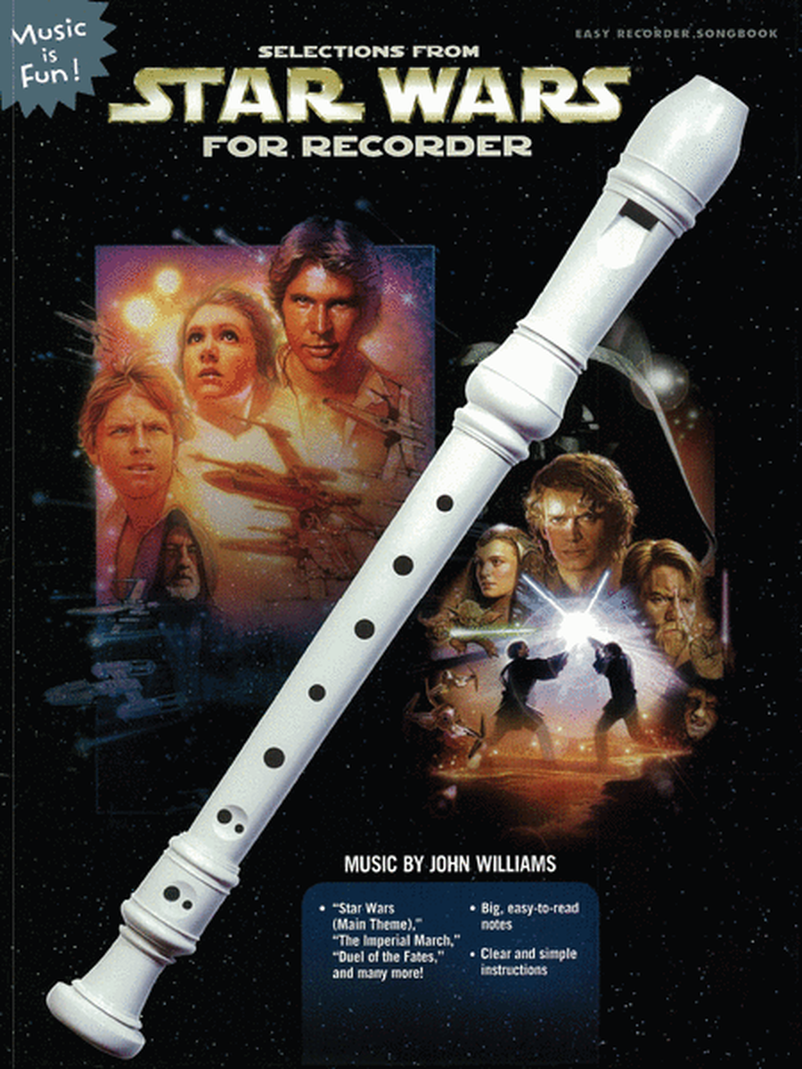 Selections from Star Wars for Recorder