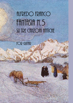 Book cover for Fantasia n.5 - Su tre canzoni antiche