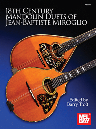 Book cover for 18th Century Mandolin Duets of Jean-Baptiste Miroglio