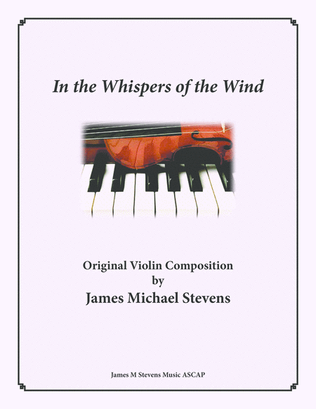 Book cover for In the Whispers of the Wind - Romantic Violin & Piano