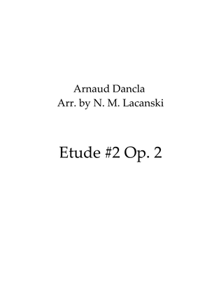 Book cover for Etude #2 Op. 2