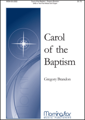 Book cover for Carol of the Baptism