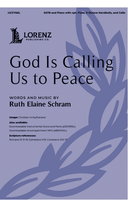 Book cover for God Is Calling Us to Peace