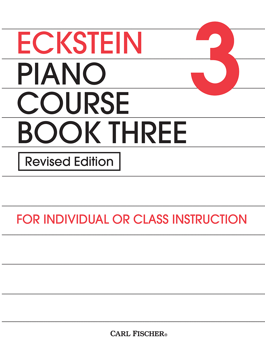 Eckstein Piano Course Book Three