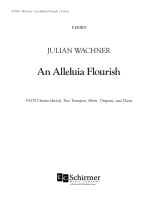 Book cover for An Alleluia Flourish (Downloadable Instrumental Parts)