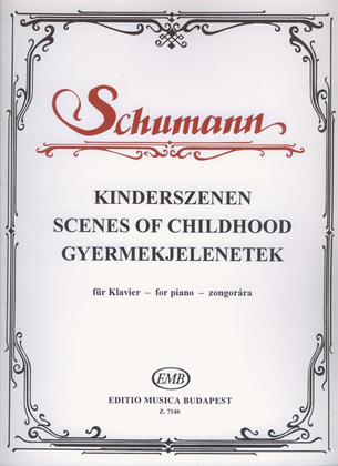 Book cover for Kinderszenen