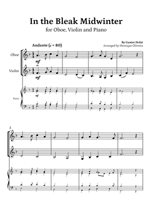 Book cover for In the Bleak Midwinter (Oboe, Violin and Piano) - Beginner Level