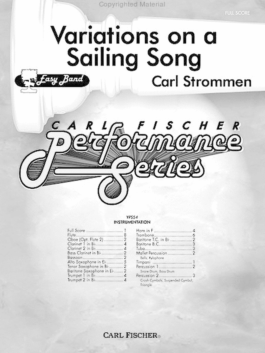 Variations on a Sailing Song image number null