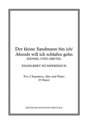 Der kleine Sandmann bin ich/Abends will ich schlafen gehn - Hänsel und Gretel (D Major)