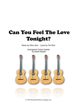 Book cover for Can You Feel The Love Tonight