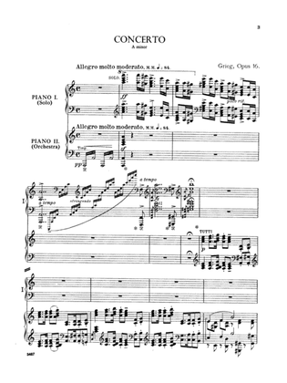 Book cover for Grieg: Piano Concerto in A Minor, Op. 16