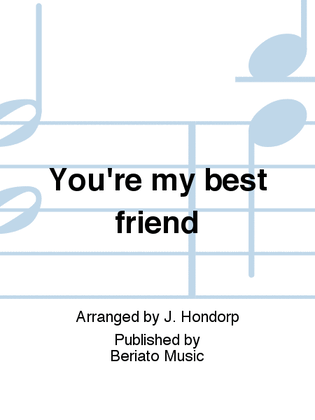 Book cover for You're my best friend