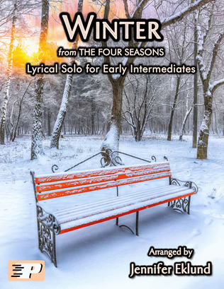 Book cover for Winter (from "The Four Seasons") (Early Intermediate Lyrical Piano Solo)