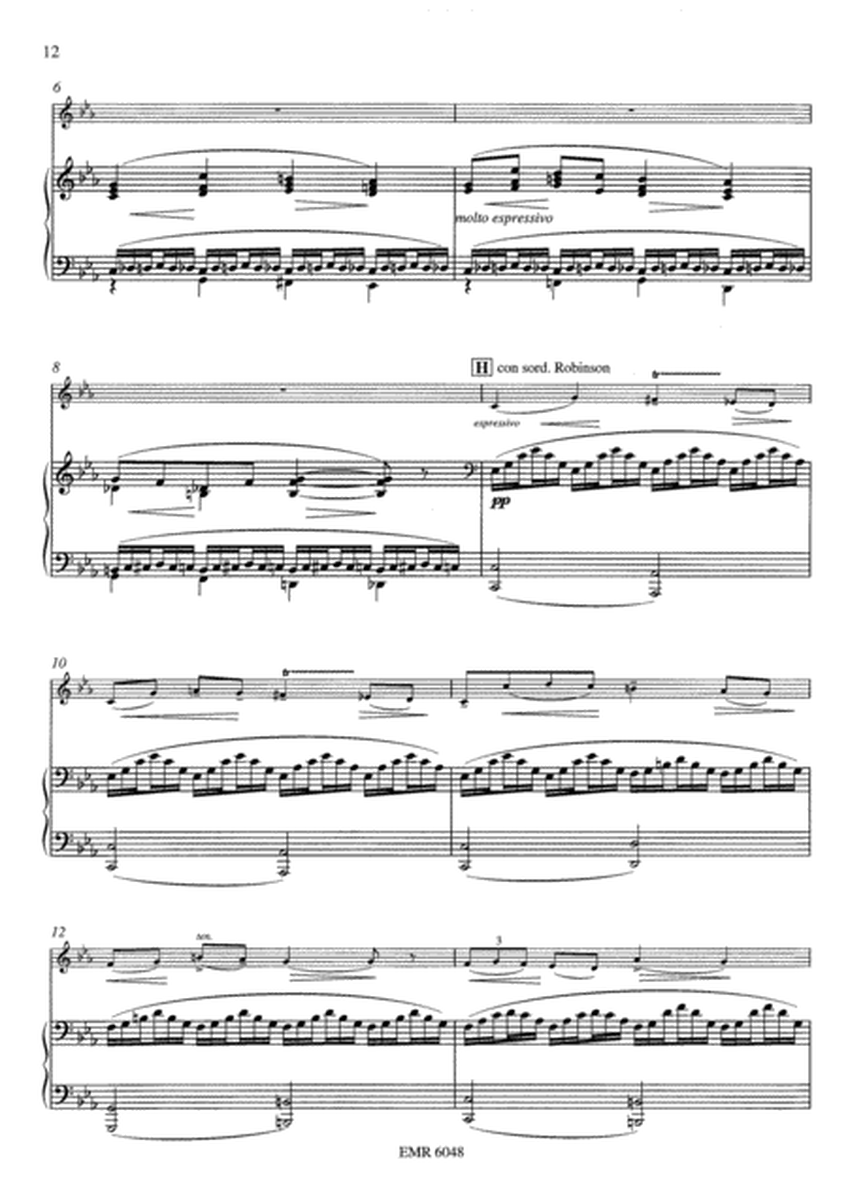 Concerto pour Trompette, Cordes et Percussion image number null