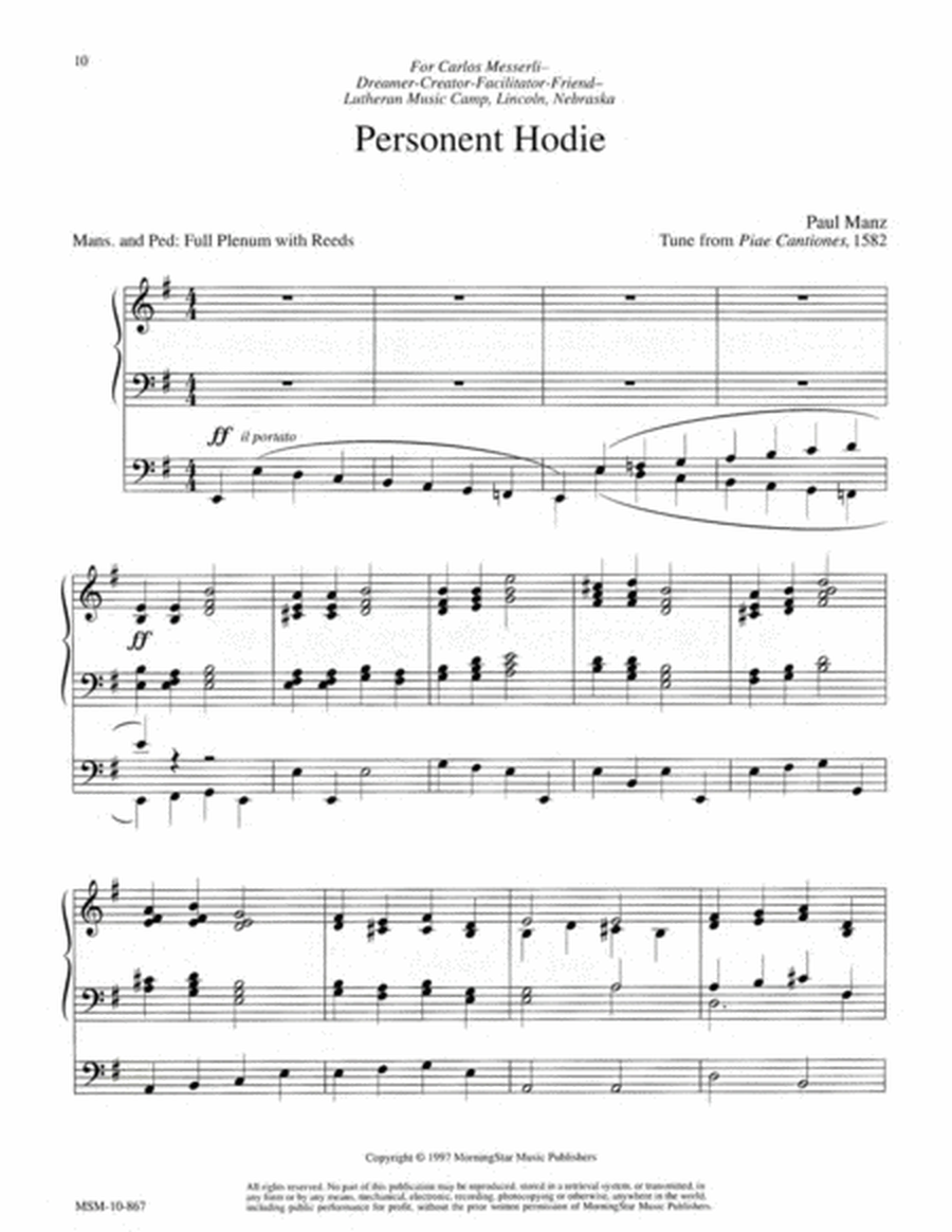 Three Hymn Improvisations image number null