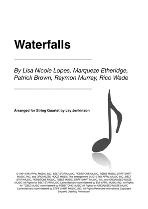 Book cover for Waterfalls