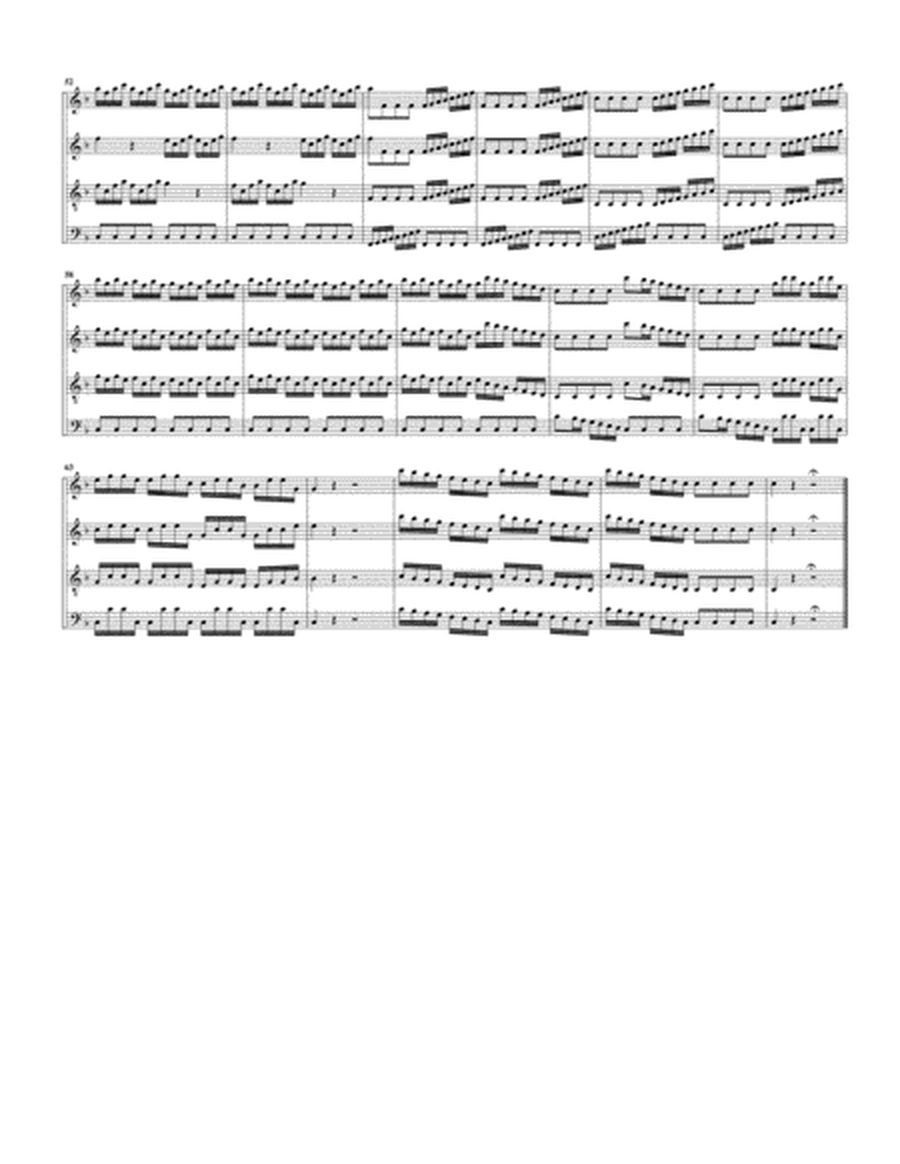 Concerto "La tempesta di mare", RV 98 (arrangement for 4 recorders)